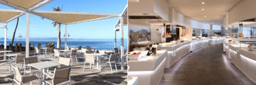 Star Prestige pool bar, Papagayo buffet restaurant