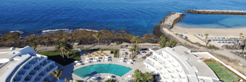 The Iberostar Selection Lanzarote Park with views of Playa Flamingo beach