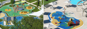 Kids club and splash pool
