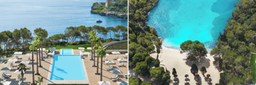 Deluxe pool, beach