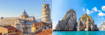 Pisa and Campania