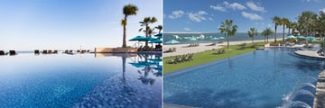 The pool at JA Beach Hotel