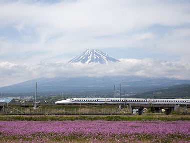 Bullet Train in Japan
