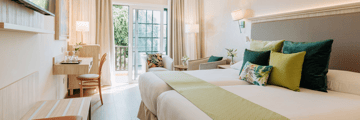 Floresta room with garden view