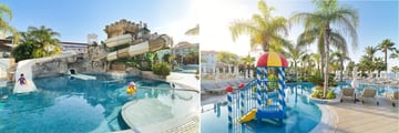 Mayan Temple Pool and Little Monsters Kids Pool