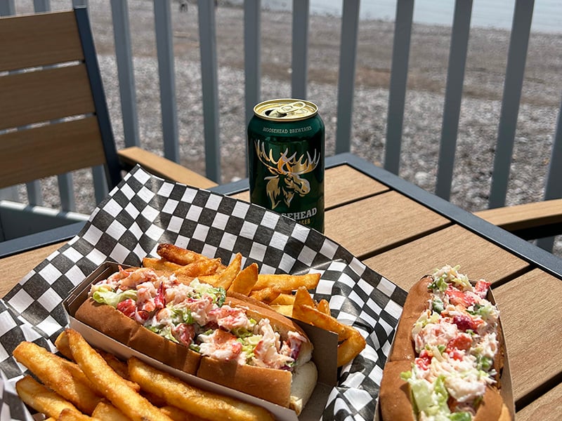 lobster rolls in Shediac