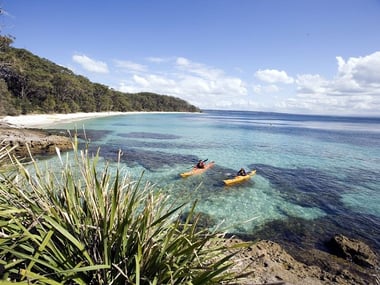 Kayaking in Jervis Bay, New South Wales