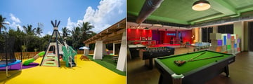 Kids and Teens Club at a resort
