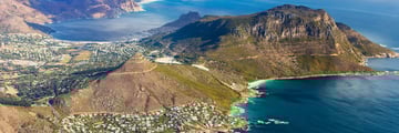Aerial view of Cape Town, South Africa