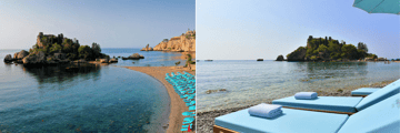 The beach at La Plage Resort