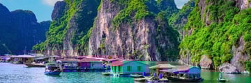 Floating Houses, Halong Bay