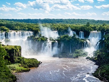 Iguassu Waterfall, Brazil and Argentina