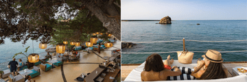 Dining at Calette Reef