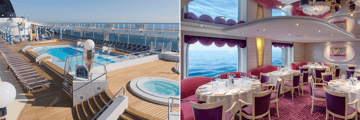MSC Opera pool, L'Approdo Restaurant