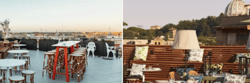 Mama Shelter Roma rooftop terrace