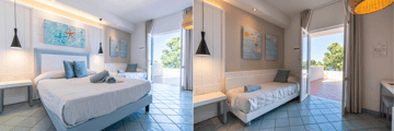 Deluxe room with sea view