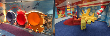 On board children's activities