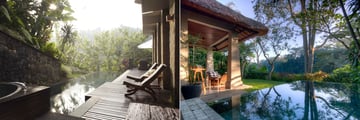 Maya Ubud Resort & Spa: Pool Duplex Villa & Deluxe Pool Villa