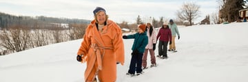 Metis Crossing - Snowshoeing