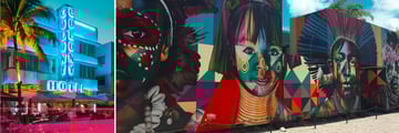 Miami: Colony Hotel, Wynwood Walls