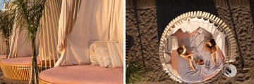 Beach seating
