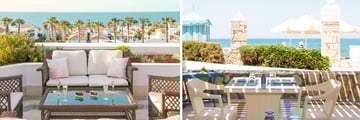 Outdoor dining tables