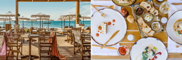 Beach Bar, á la carte dining at Ellinadiko 