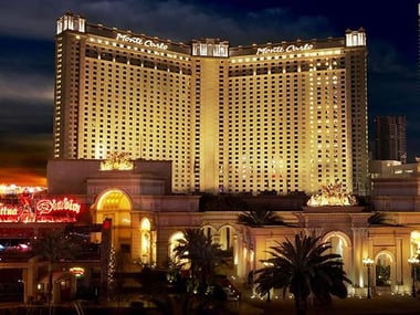 Exterior at night, Park MGM
