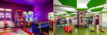 Arcade and children's play area
