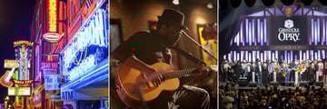 Honky Tonk Bars, Live Music and Grand Ole Opry, Nashville
