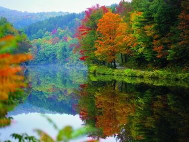 New Hampshire in the fall