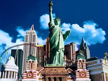 New York - New York, Las Vegas exterior
