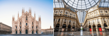 Milan Cathedral, Galleria Vittorio Emanuele II