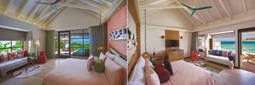 Deluxe Beach Villa with Pool and Deluxe Water Villa with Pool at Oblu Select Sangeli