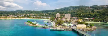 Aerial view of Ochos Rios