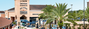 Shop 'til you drop at the Orlando Premium Outlets