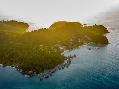 Pangkor Laut Resort Aerial View