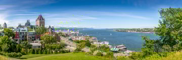 Panoramic View of Quebec City