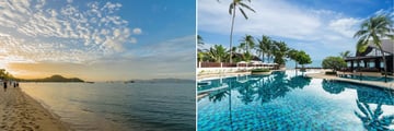 Peace Resort Koh Samui Beachfront and main pool