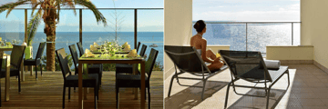 Breezes restaurant, balcony views