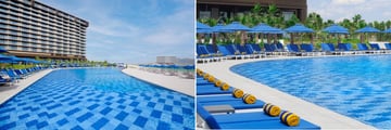 The Pool at Movenpick Resort Al Marjain Island