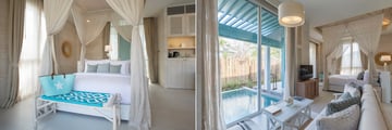 Villa with a pool at Cape Kudu Hotel