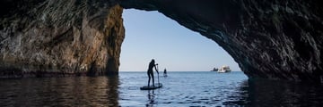 Paddle boarding at Poor Knights, Northland