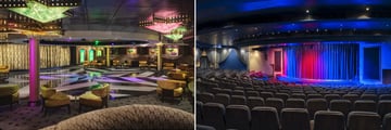 Mardi Gras Lounge and Hollywood Theater on board Pride of America