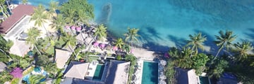 Puri Mas aerial view, Lombok