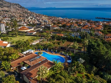 Aerial view of Quinta Jardins