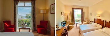 Superior Room with open doors to balcony