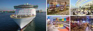 Royal Caribbean Oasis of the Seas, Windjammer, Sugarbeach, Spotlight Kareoke, Solarium