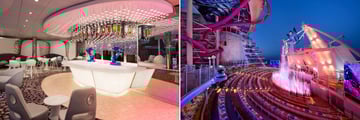 Harmony of the Seas Bionic Bar and impressive Aquatheater