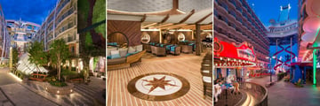 Onboard Surroundings: Central Park, Schooner's Bar and Boardwalk